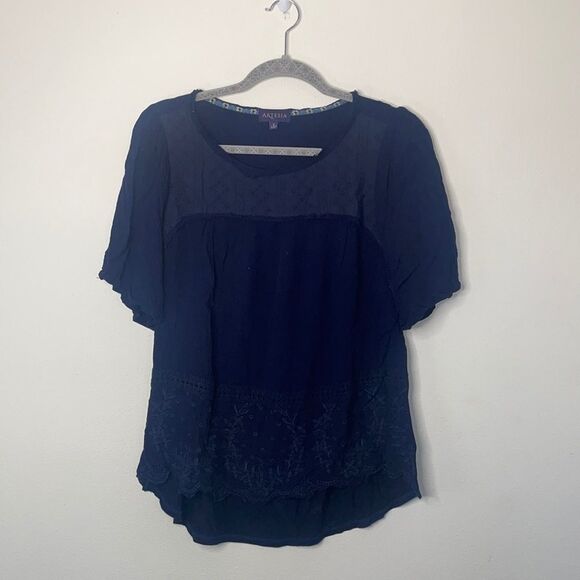 Eyelet Lace Top - Picture 1 of 13
